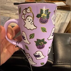 Spooky Cobwebs & Cauldrons To Go Mug